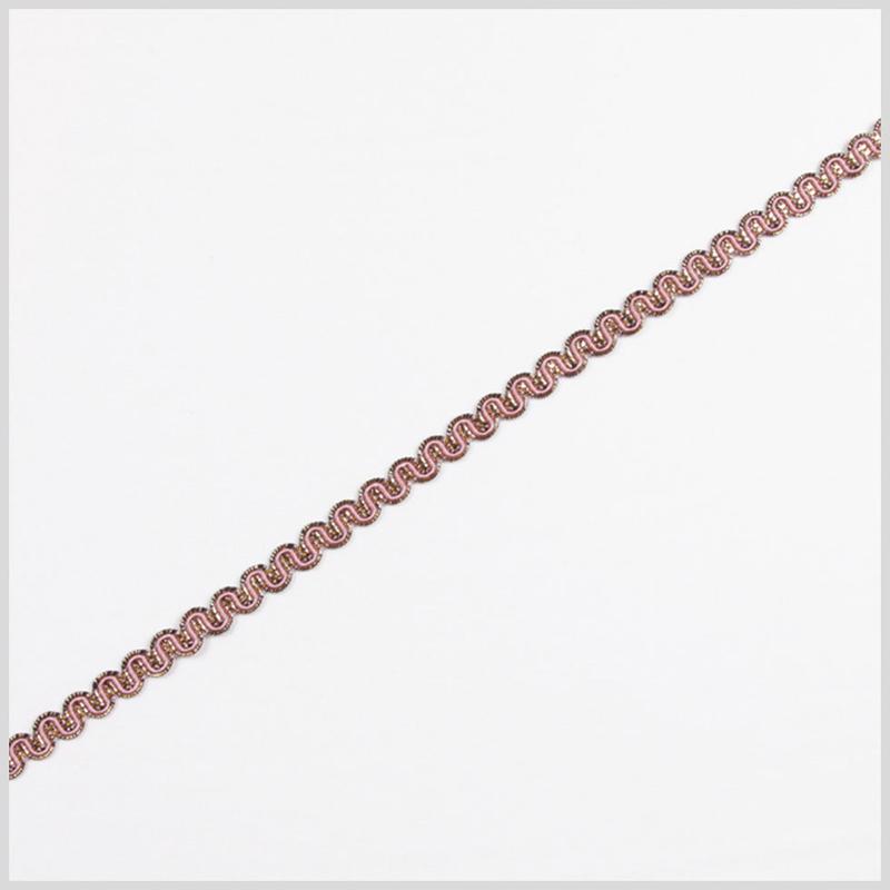 Pink/Gold Metallic Braid